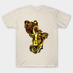 Gold Horus Ankh T-Shirt